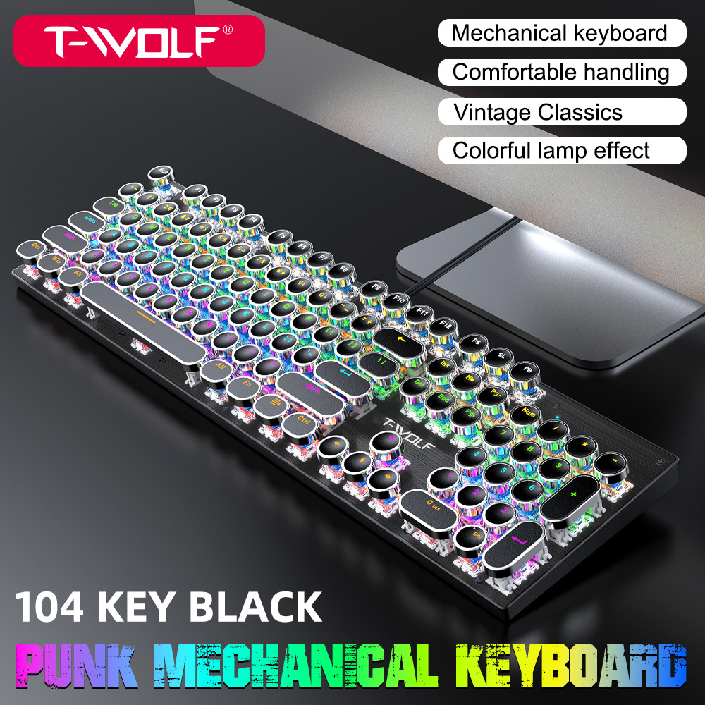 Механическая клавиатура T75 в  – обзор и цена Keyboard Gaming Blue Switch