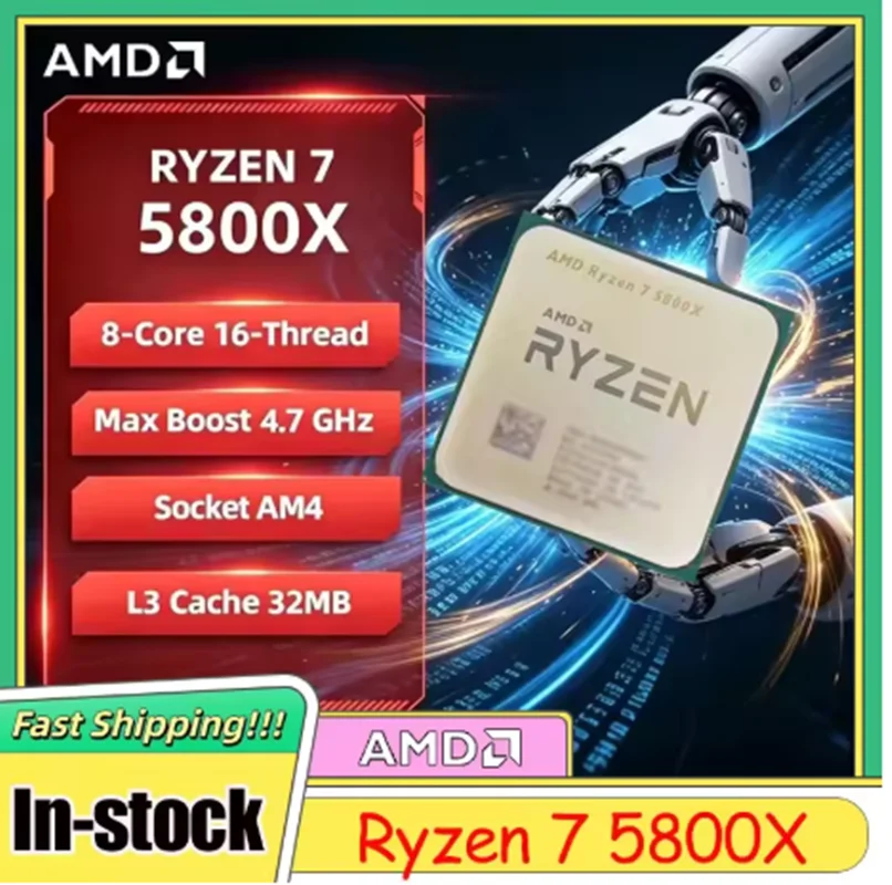 Процессор AMD Ryzen 7 5800X, 8 – обзор и цена Amd Cpu Ryzen 7