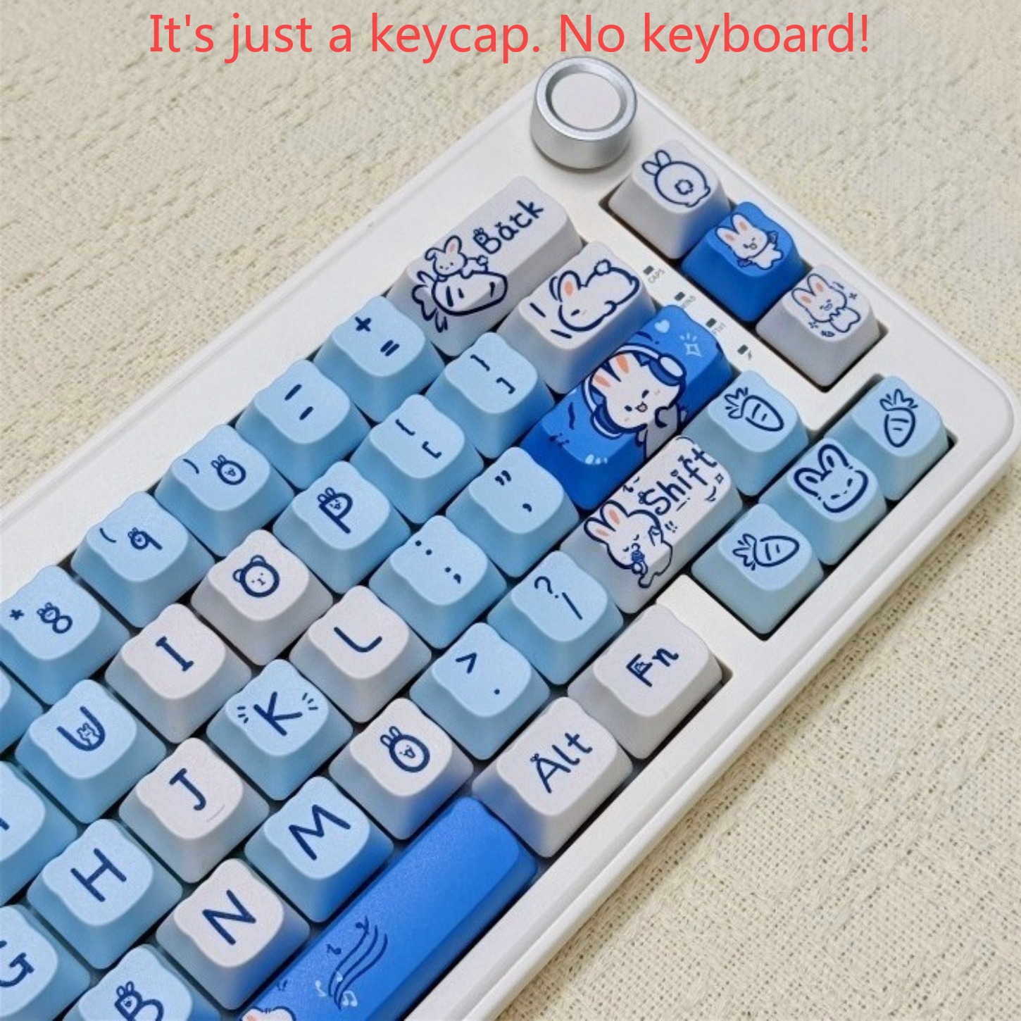Милые синие кейкапы в виде кро – обзор и цена Keyboard Gaming Blue Switch