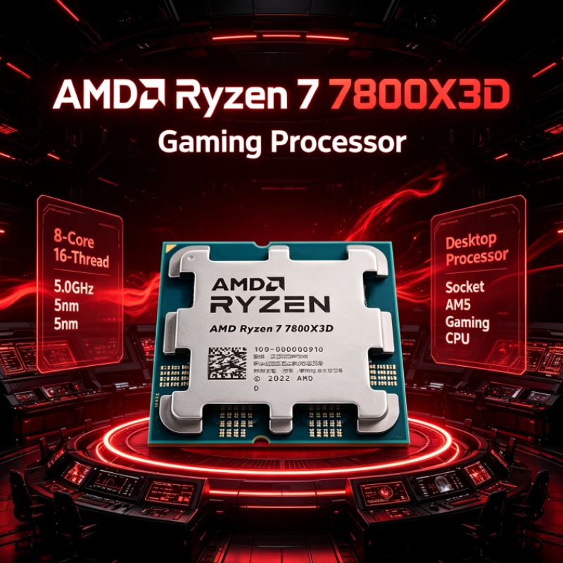 Процессор AMD Ryzen 7 7800X3D  – обзор и цена Amd Cpu Ryzen 7