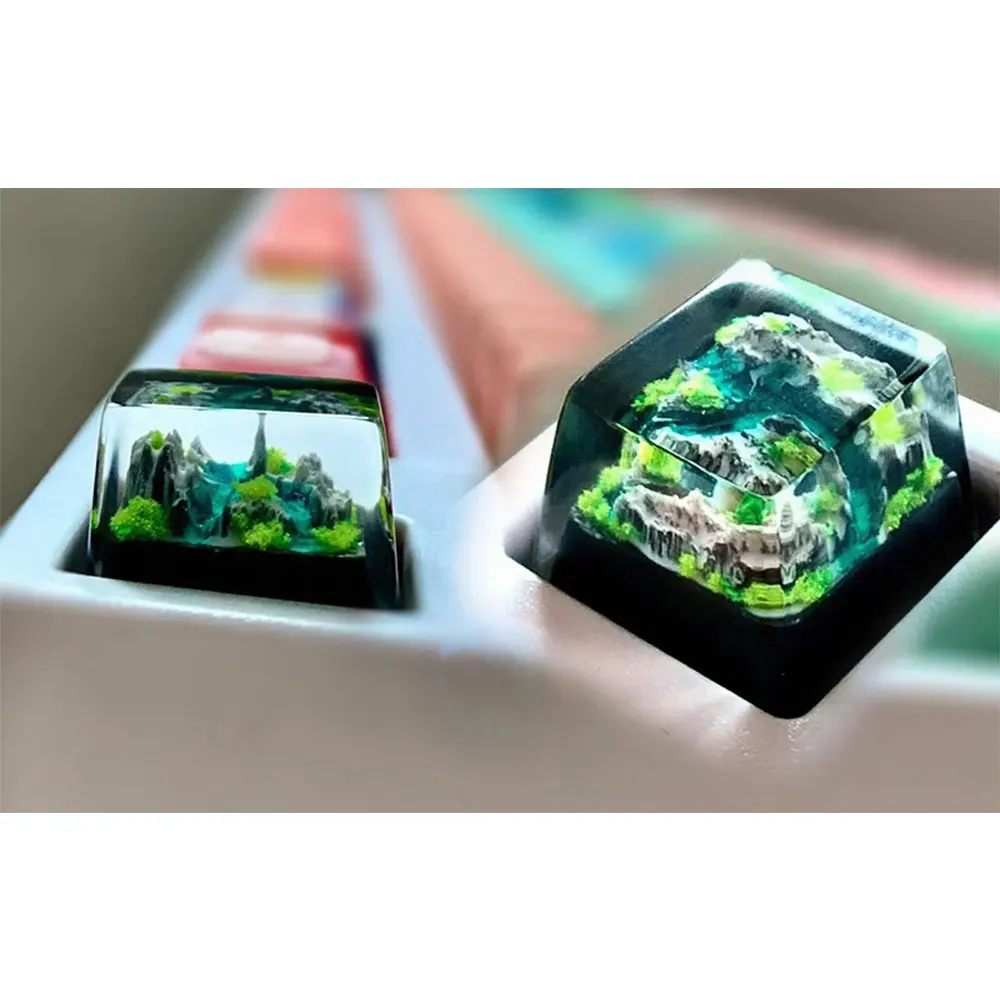 Кастомные RGB-кейкапы из смолы – обзор и цена Gaming Keyboard Nearby